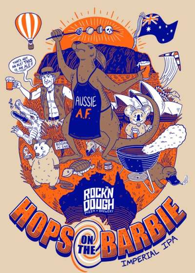 Hops on the Barbie label